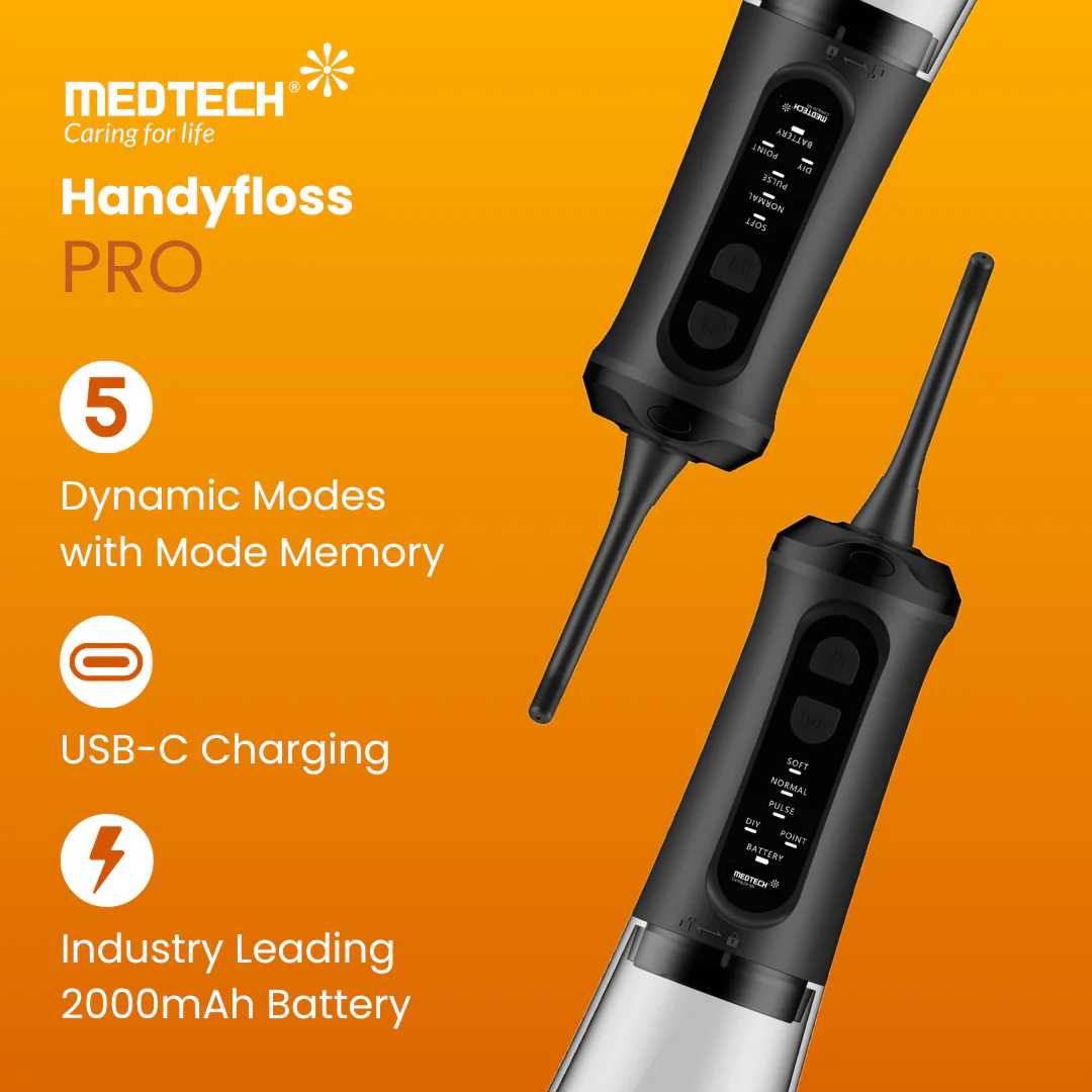 Medtech Handyfloss Pro Oral Irrigator Water Flosser - Image 3
