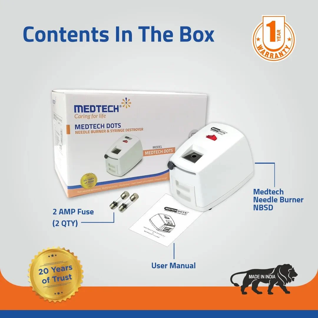 Medtech Needle Burner & Syringe Destroyer - Image 4