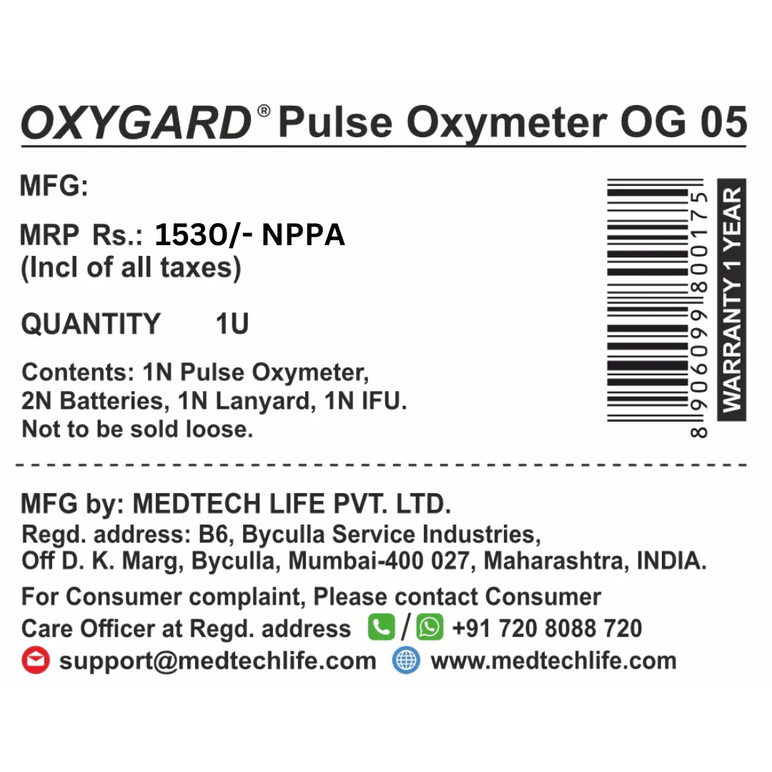 Medtech Pulse Oximeter OG-05 - Image 8